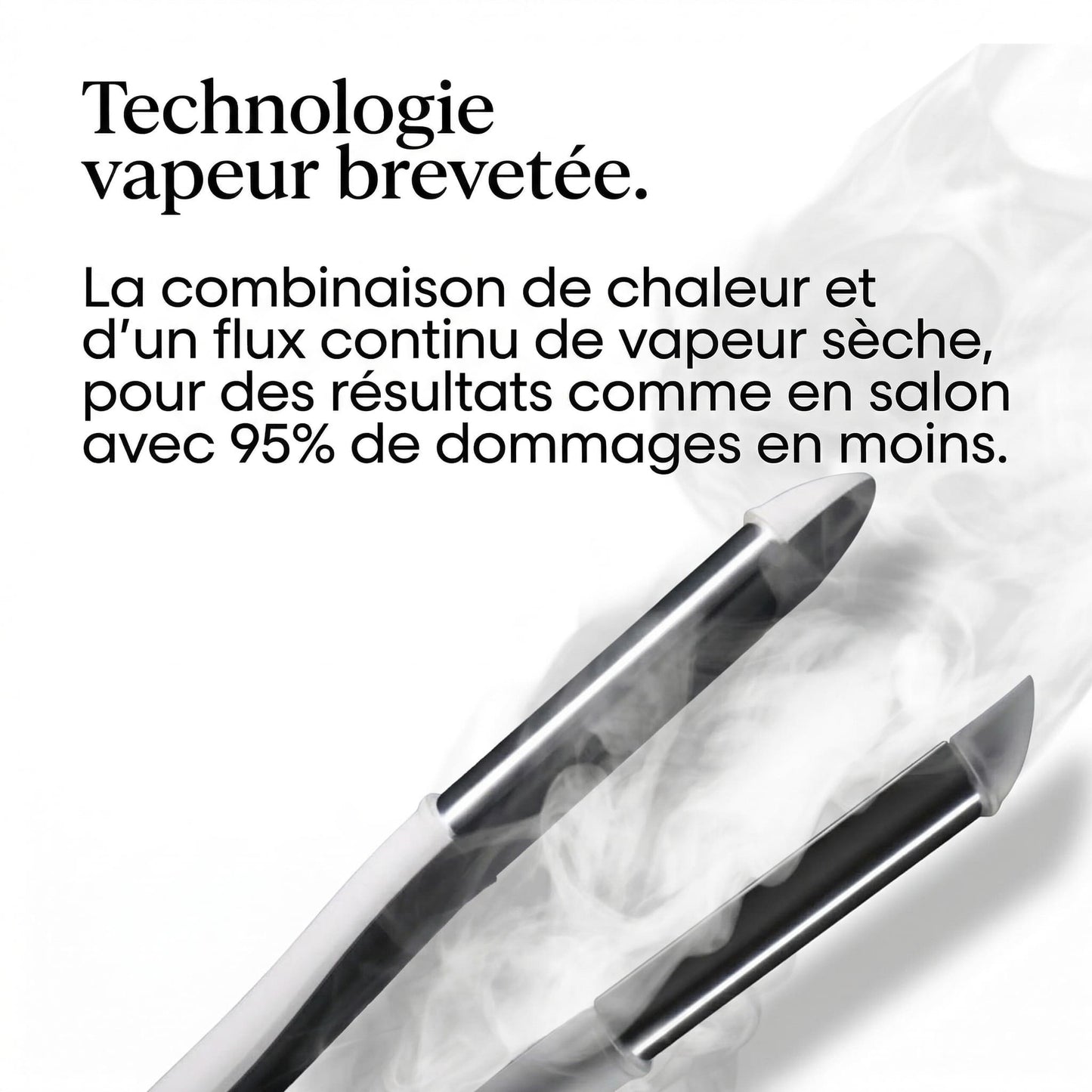 Lisseur boucleur vapeur SteamHair