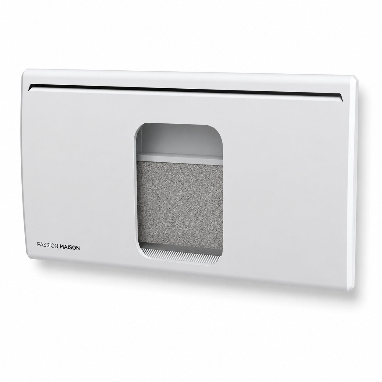 Radiateur Électrique à Inertie Céramique Connecté Passion Maison Neo 2000 W – Horizontal Blanc